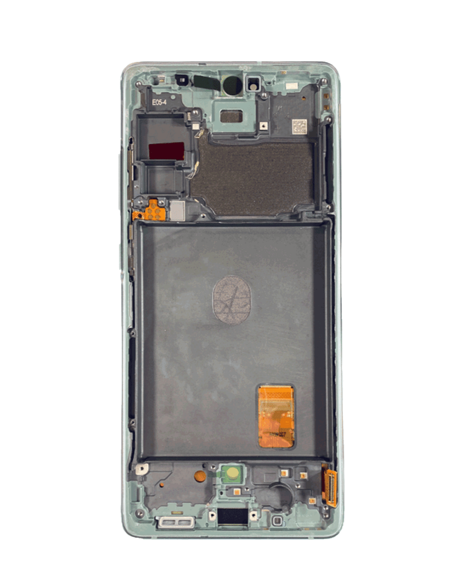 OLED Assembly with Frame for Galaxy S20 FE (G780) (Cloud Mint) (Premium)
