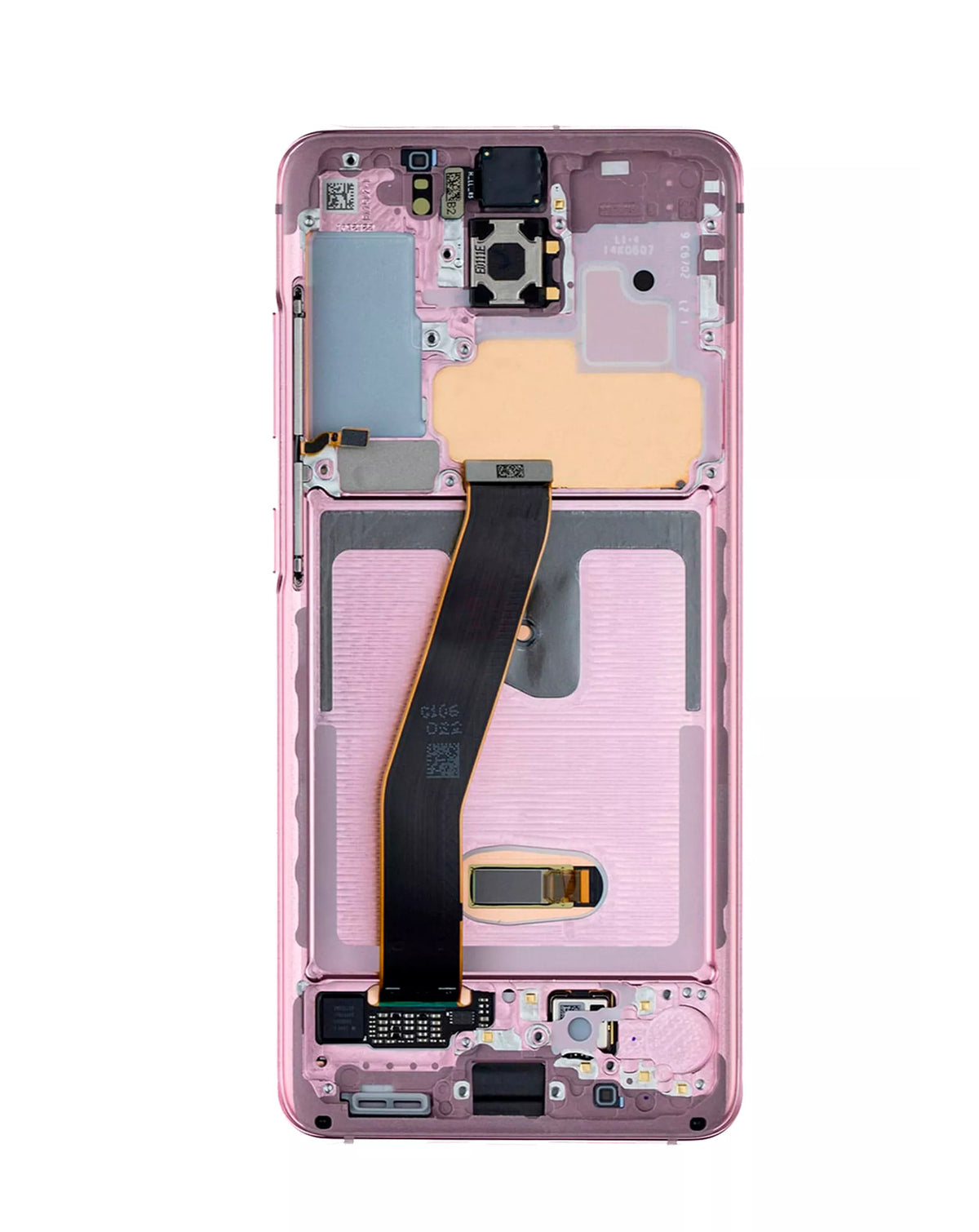 OLED Assembly with Frame for Galaxy S20 (G980 / G981) (Not Compatible with Verizon) (Cloud Pink) (Premium)