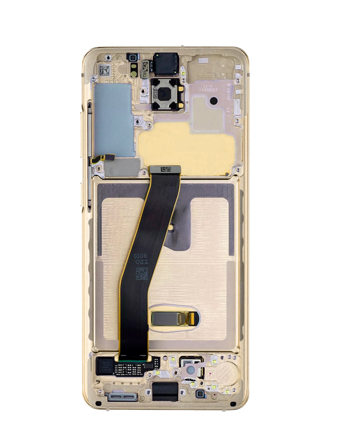 OLED Assembly with Frame for Galaxy S20 (G980 / G981) (Not Compatible with Verizon) (Cloud White) (Premium)