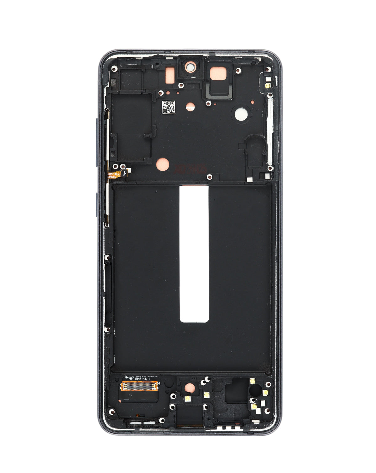 LCD Assembly with Frame for Galaxy S21 FE (G990) (Graphite) (Without Fingerprint) (Aftermarket Incell)