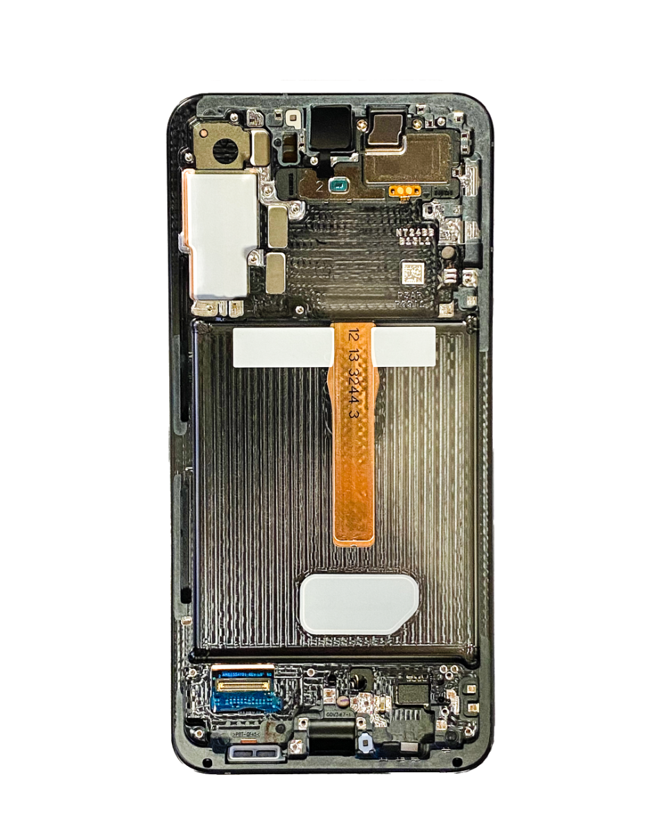 OLED Assembly with Frame for Galaxy S22 Plus (S906) (Phantom Black) (Premium)