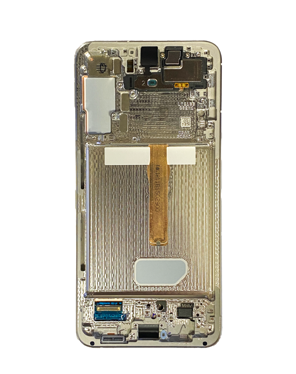 OLED Assembly with Frame for Galaxy S22 Plus (S906) (Phantom White) (Premium)