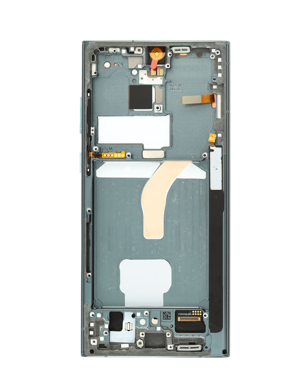 OLED Assembly with Frame for Galaxy S22 Ultra (S908) (Green) (Aftermarket Plus Soft / 120Hz)