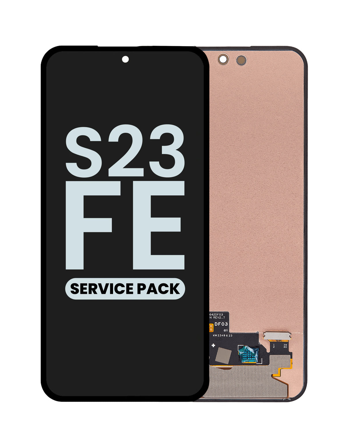 OLED Assembly without Frame for Galaxy S23 FE (S711) (All Colors) (Service Pack)