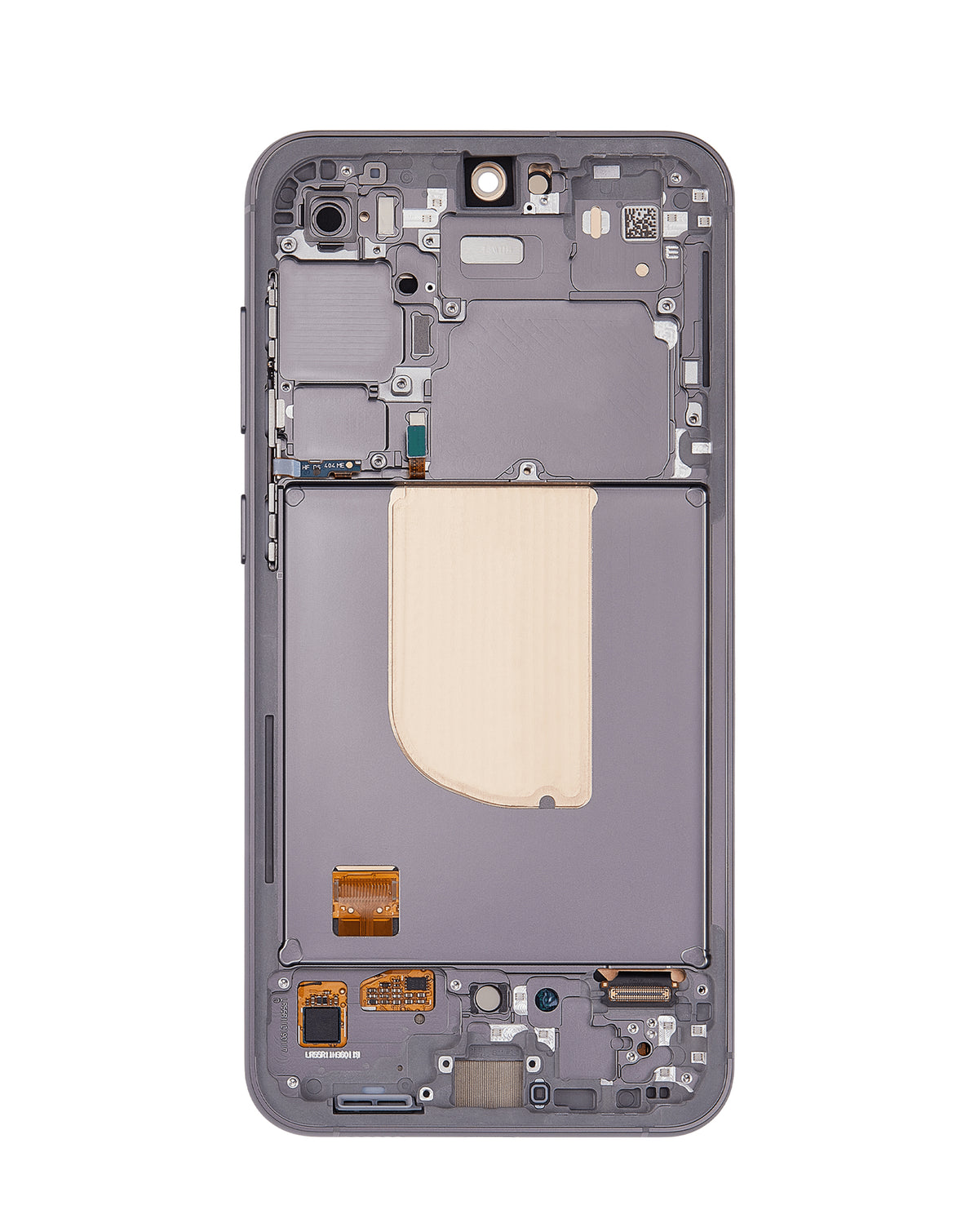 OLED Assembly with Frame for Galaxy S23 FE (S711) (Graphite) (Service Pack)