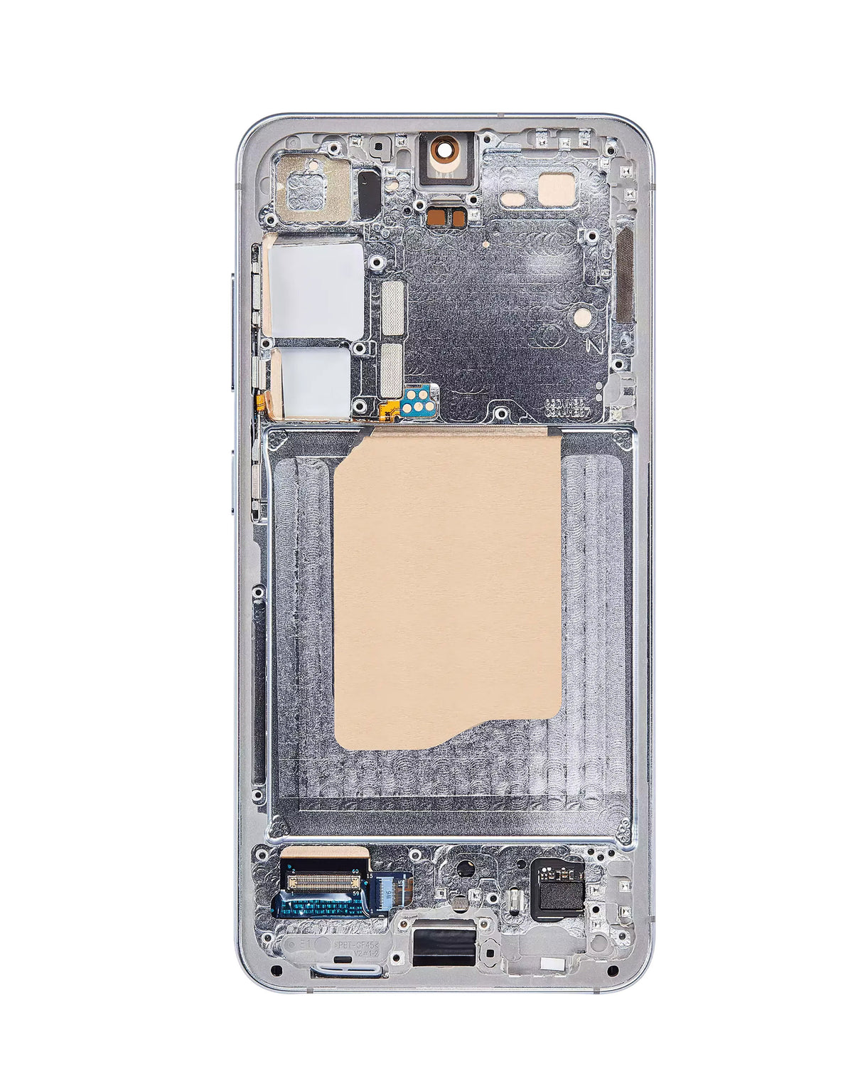 OLED Assembly with Frame for Galaxy S24 (S921) (Sapphire Blue) (Aftermarket Plus Soft / 120Hz)