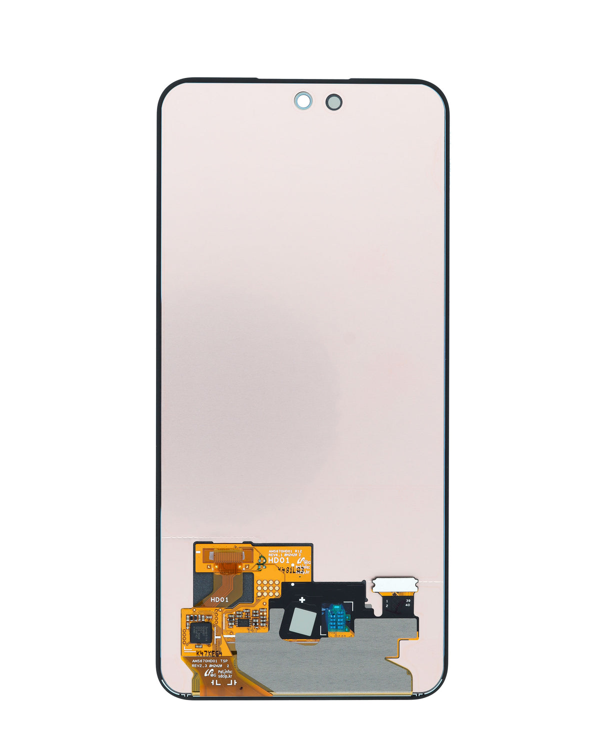OLED Assembly without Frame for Galaxy S24 FE (S721) (All Colors) (Service Pack)