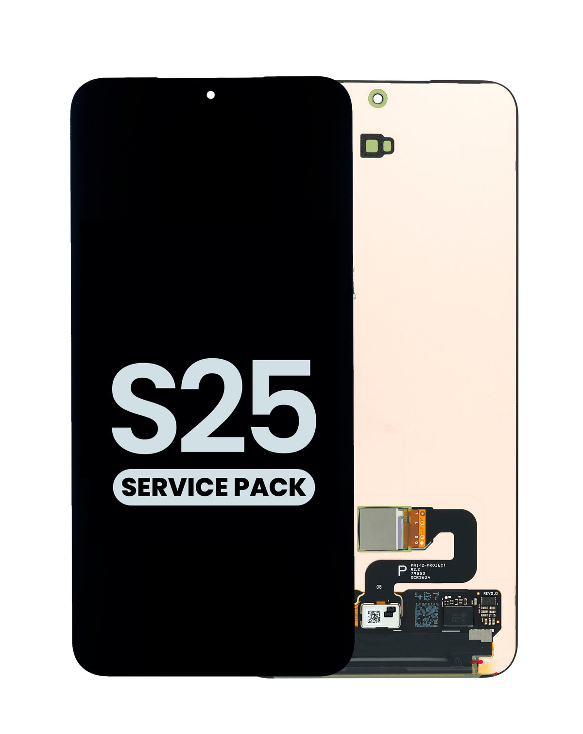 OLED Assembly without Frame for Galaxy S25 (S931) (All Colors) (Service Pack)