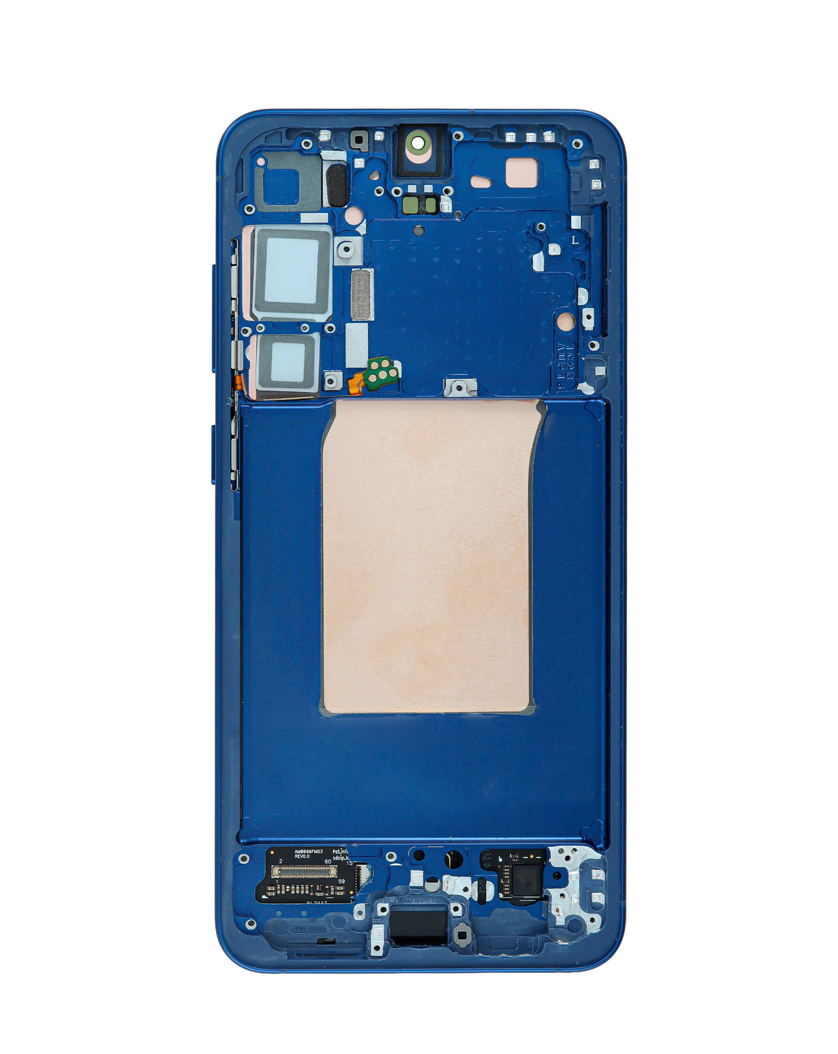OLED Assembly with Frame for Galaxy S25 Plus (S936) (Navy) (Aftermarket Plus Soft)
