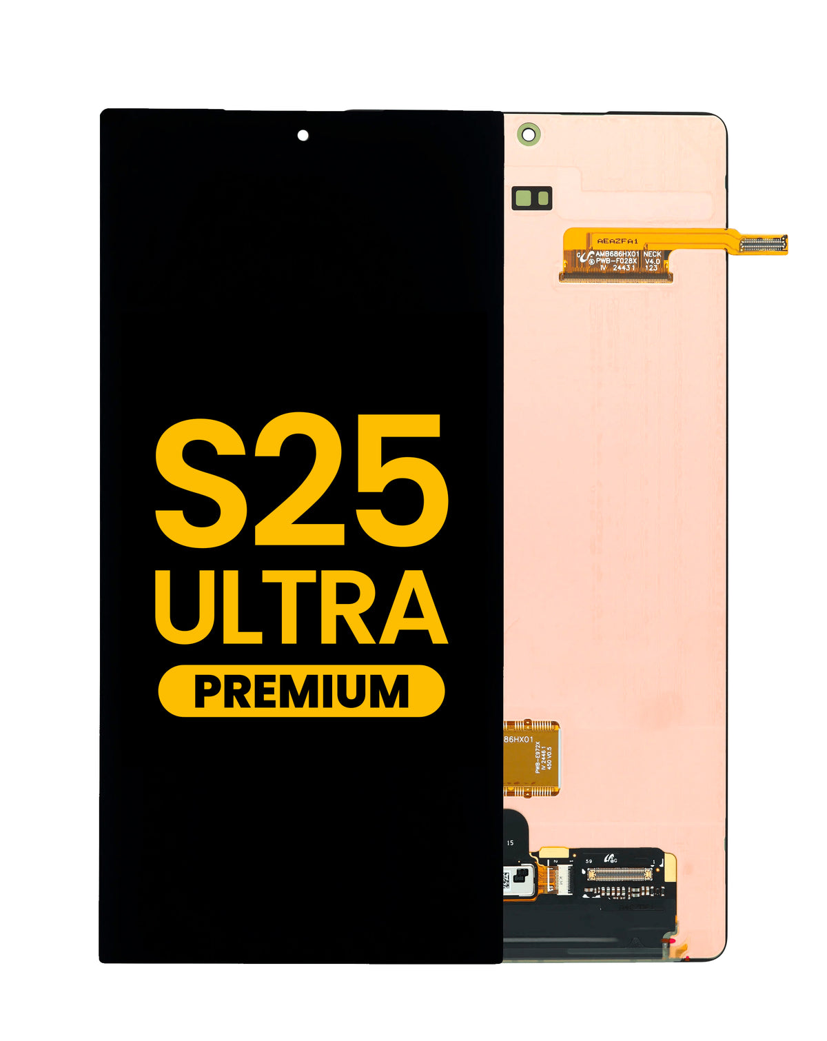 OLED Assembly without Frame for Galaxy S25 Ultra (S938) (All Colors) (Premium)