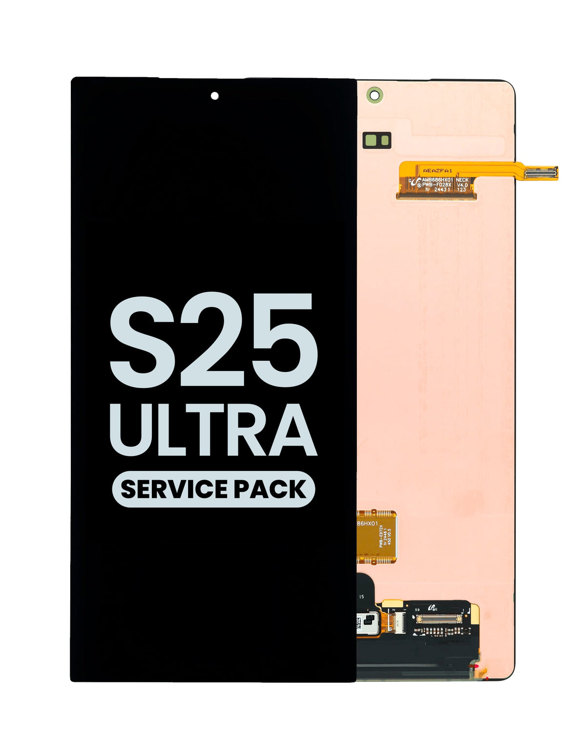 OLED Assembly without Frame for Galaxy S25 Ultra (S938) (All Colors) (Service Pack)