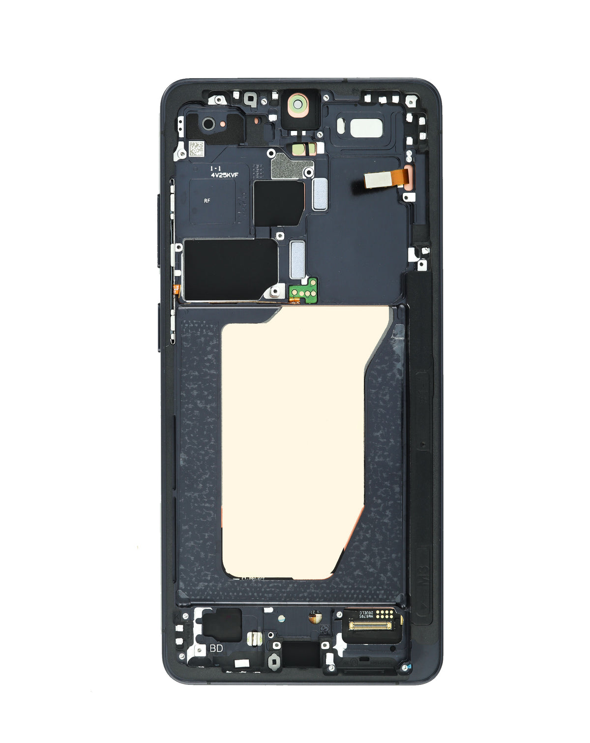 OLED Assembly with Frame for Galaxy S26 Ultra (S948) (Black) (Aftermarket Plus Soft / 120Hz)