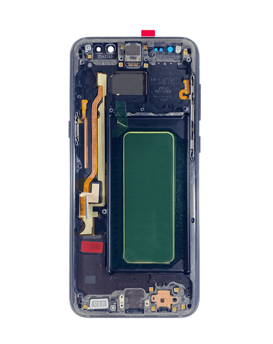 OLED Assembly with Frame for Galaxy S8 Plus (G955) (MIDNIGHT BLACK) (Aftermarket OLED)