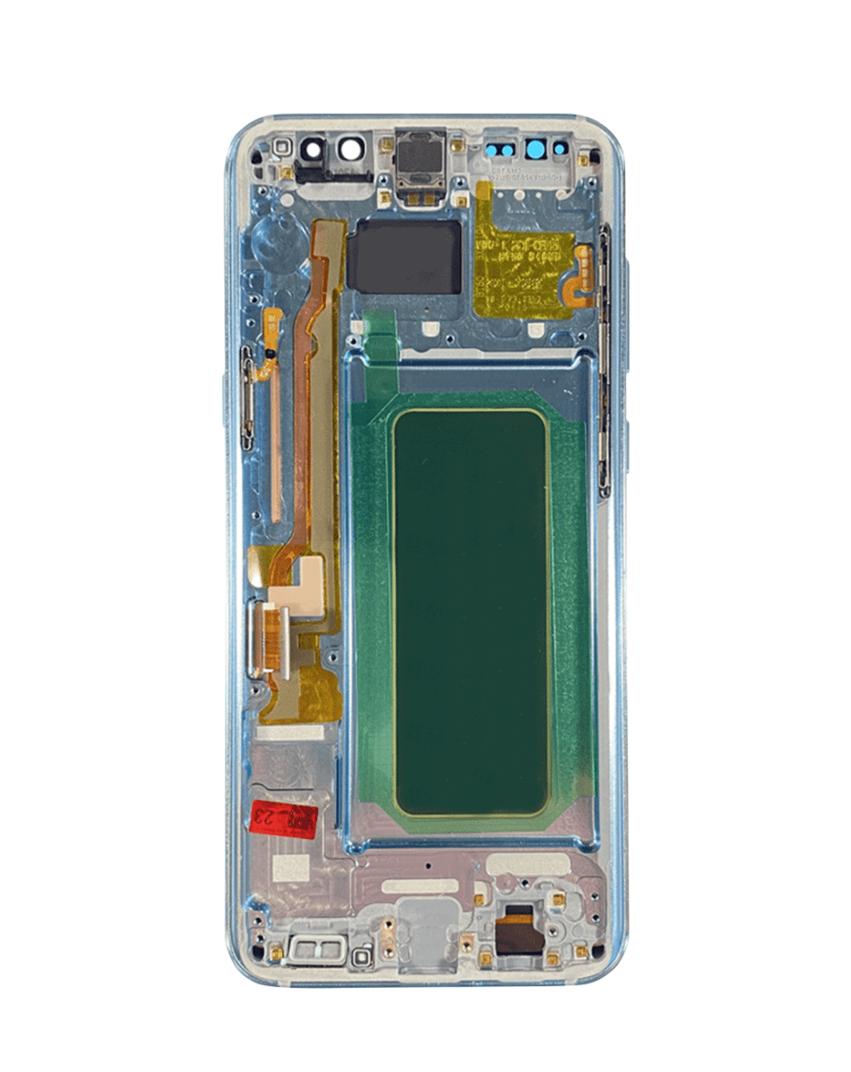 OLED Assembly with Frame for Galaxy S8 Plus (G955) (CORAL BLUE) (Aftermarket OLED)