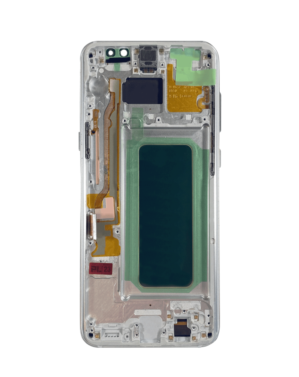 OLED Assembly with Frame for Galaxy S8 Plus (G955) (ARCTIC SILVER) (Aftermarket OLED)