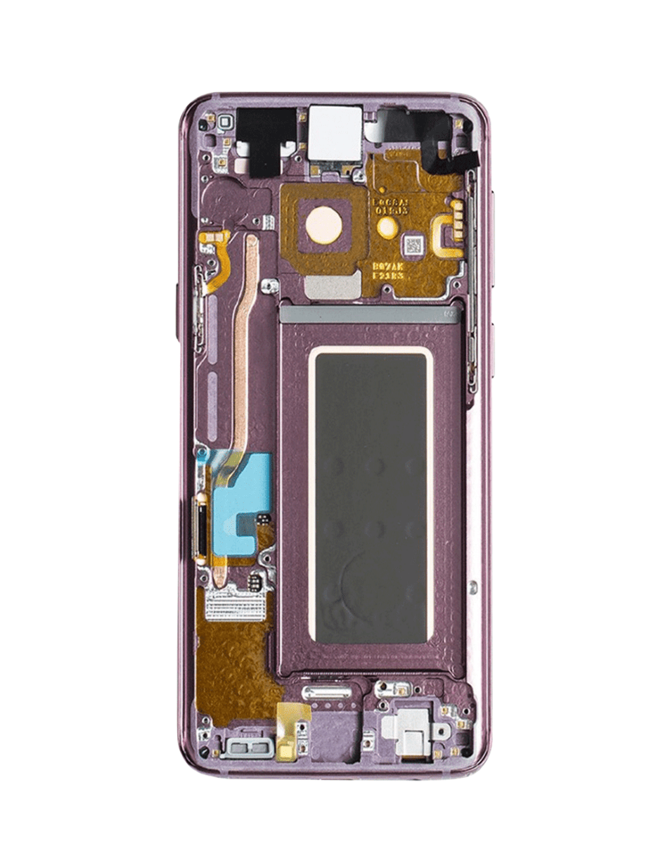 OLED Assembly with Frame for Galaxy S9 Plus (G965) (LILAC PURPLE) (Aftermarket OLED)