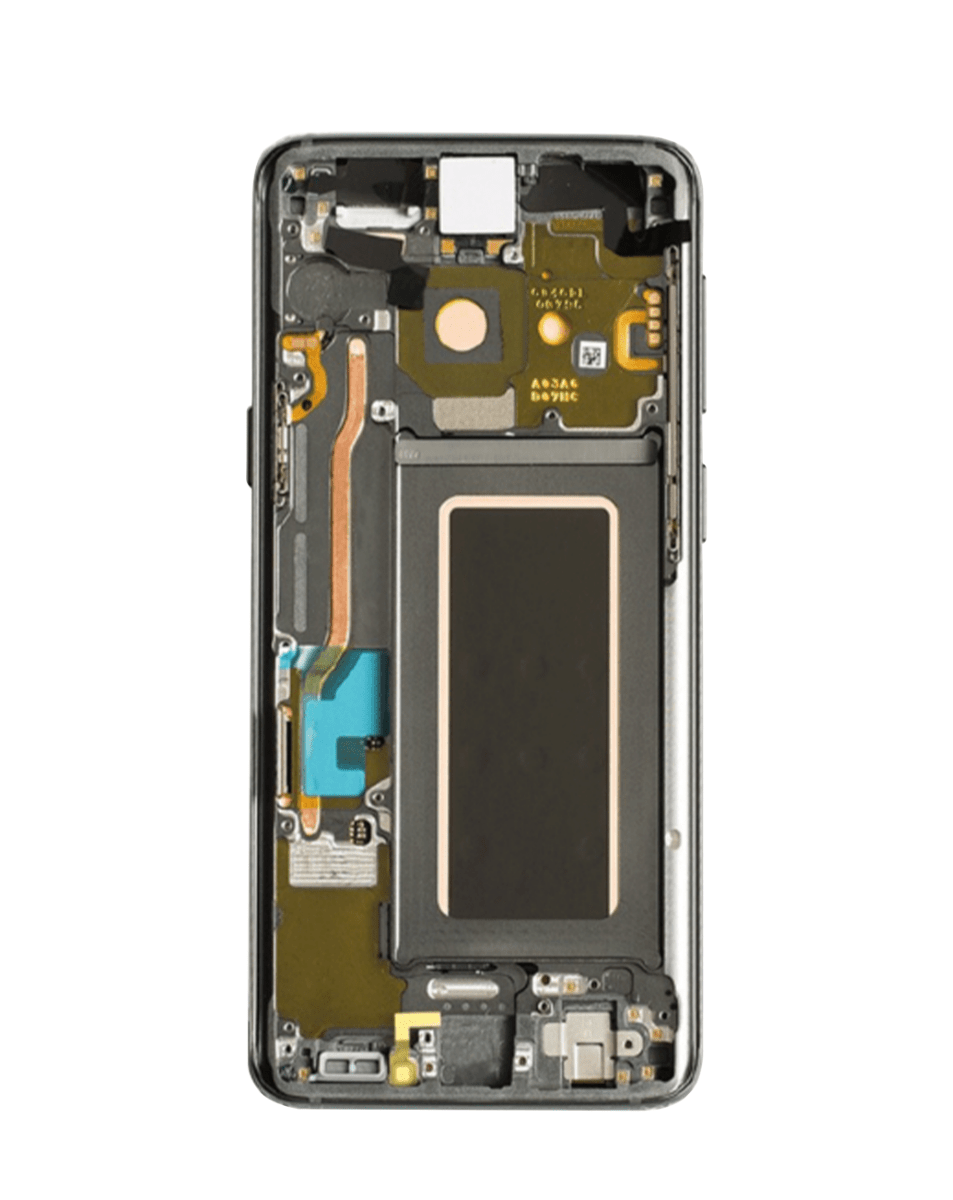 OLED Assembly with Frame for Galaxy S9 Plus (G965) (TITANIUM GRAY) (Premium)