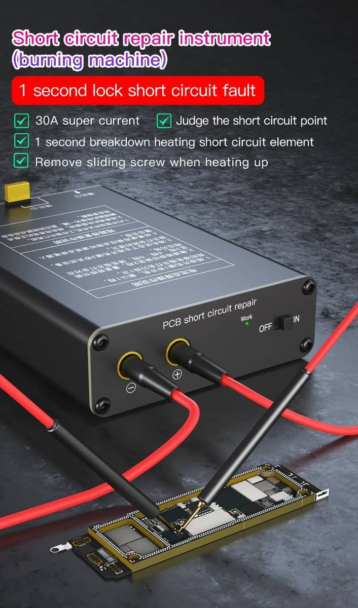 i2C DL-03S Battery Spot Welder Short Circuit Detection Repair (Only Ground Shipping)