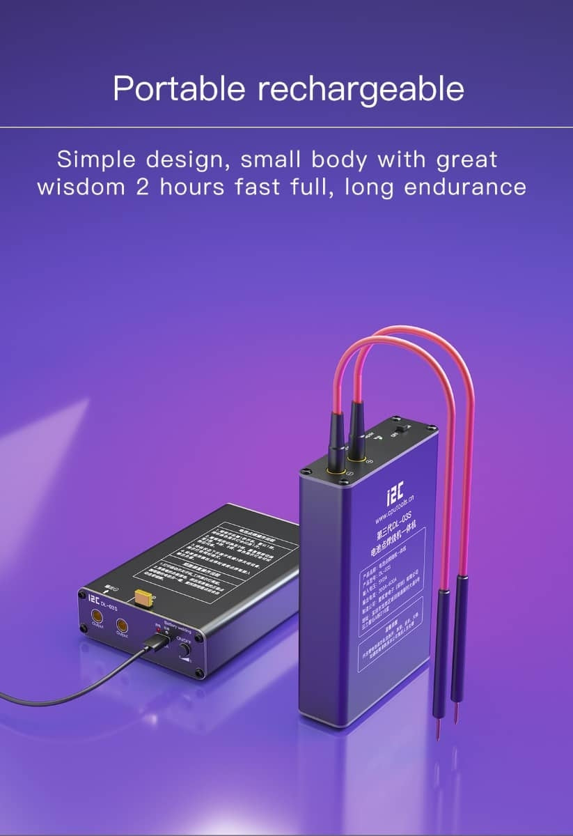 i2C DL-03S Battery Spot Welder Short Circuit Detection Repair (Only Ground Shipping)