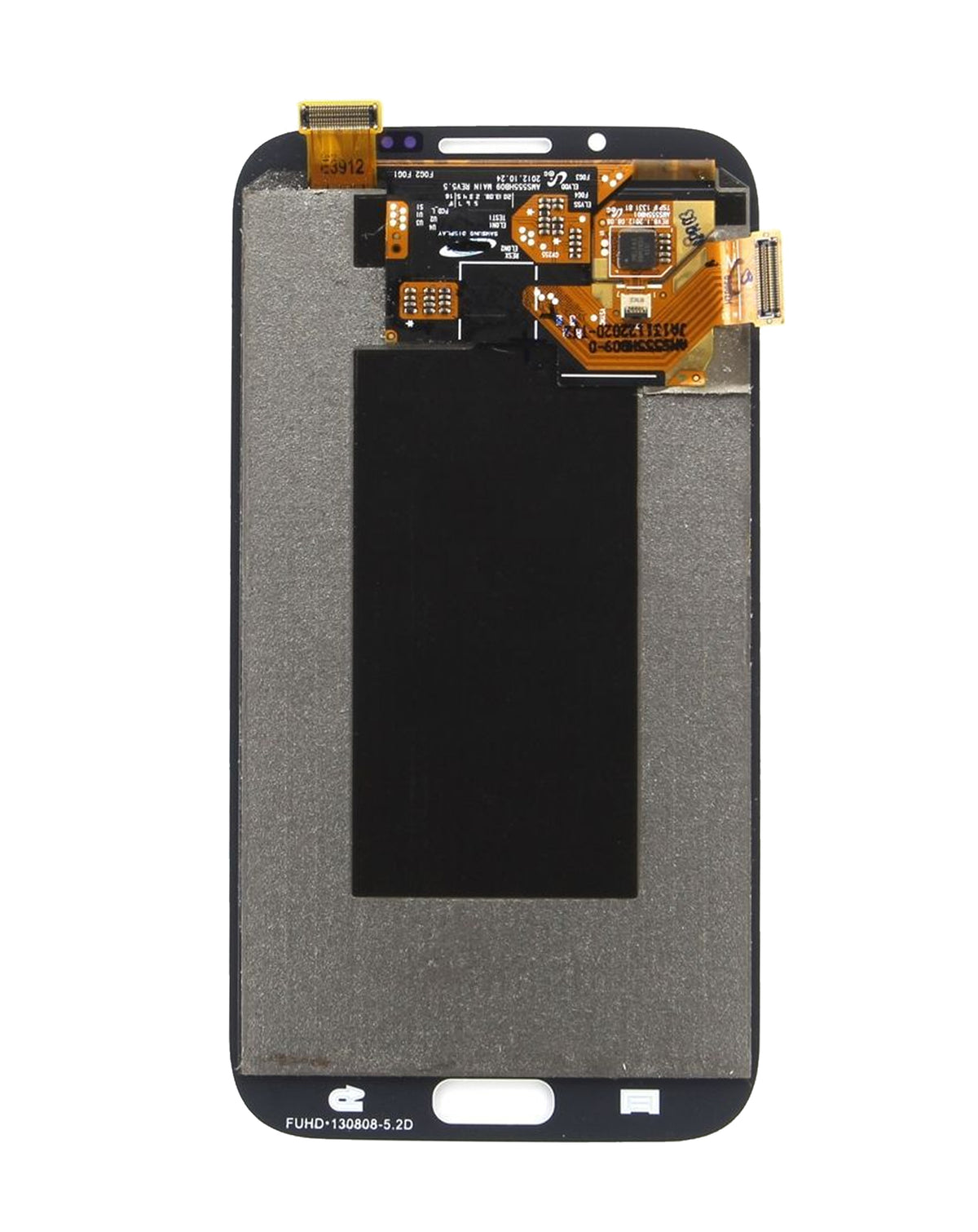 OLED Assembly without Frame for Galaxy Note 2 N7100 (WHITE) (Premium)