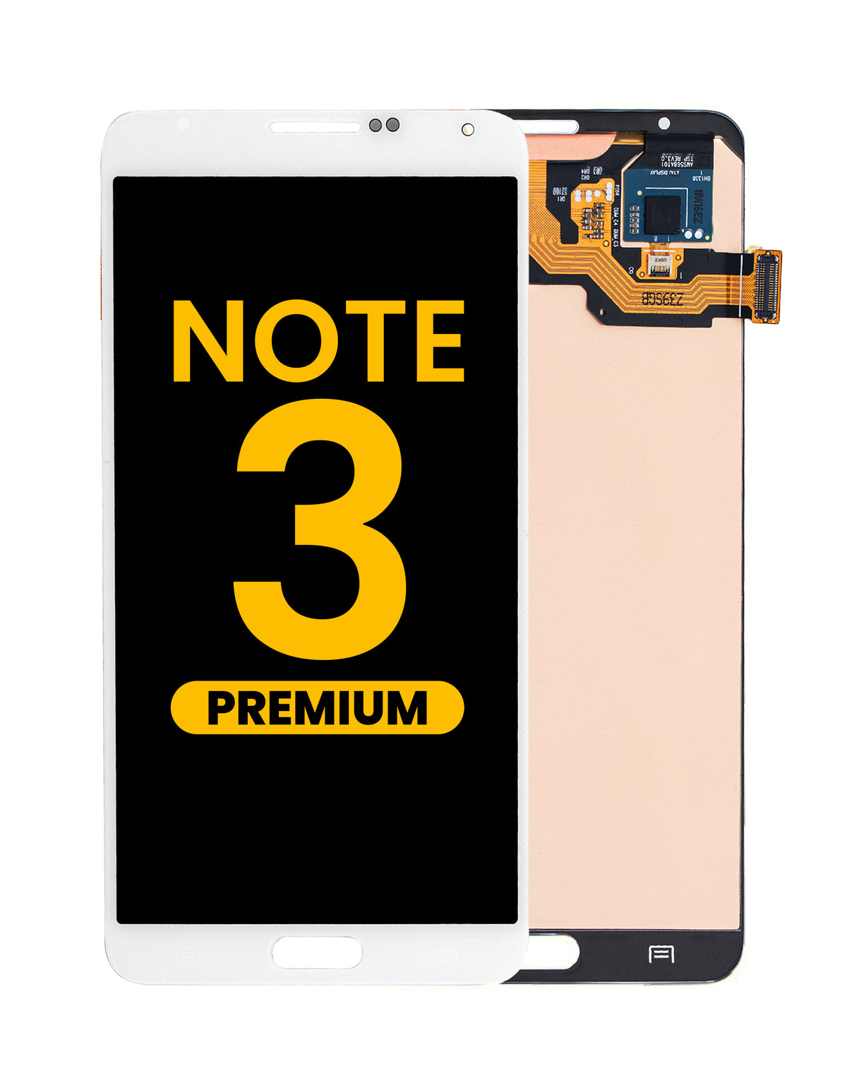 OLED Assembly without Frame for Galaxy Note 3 N900 (WHITE) (Premium)