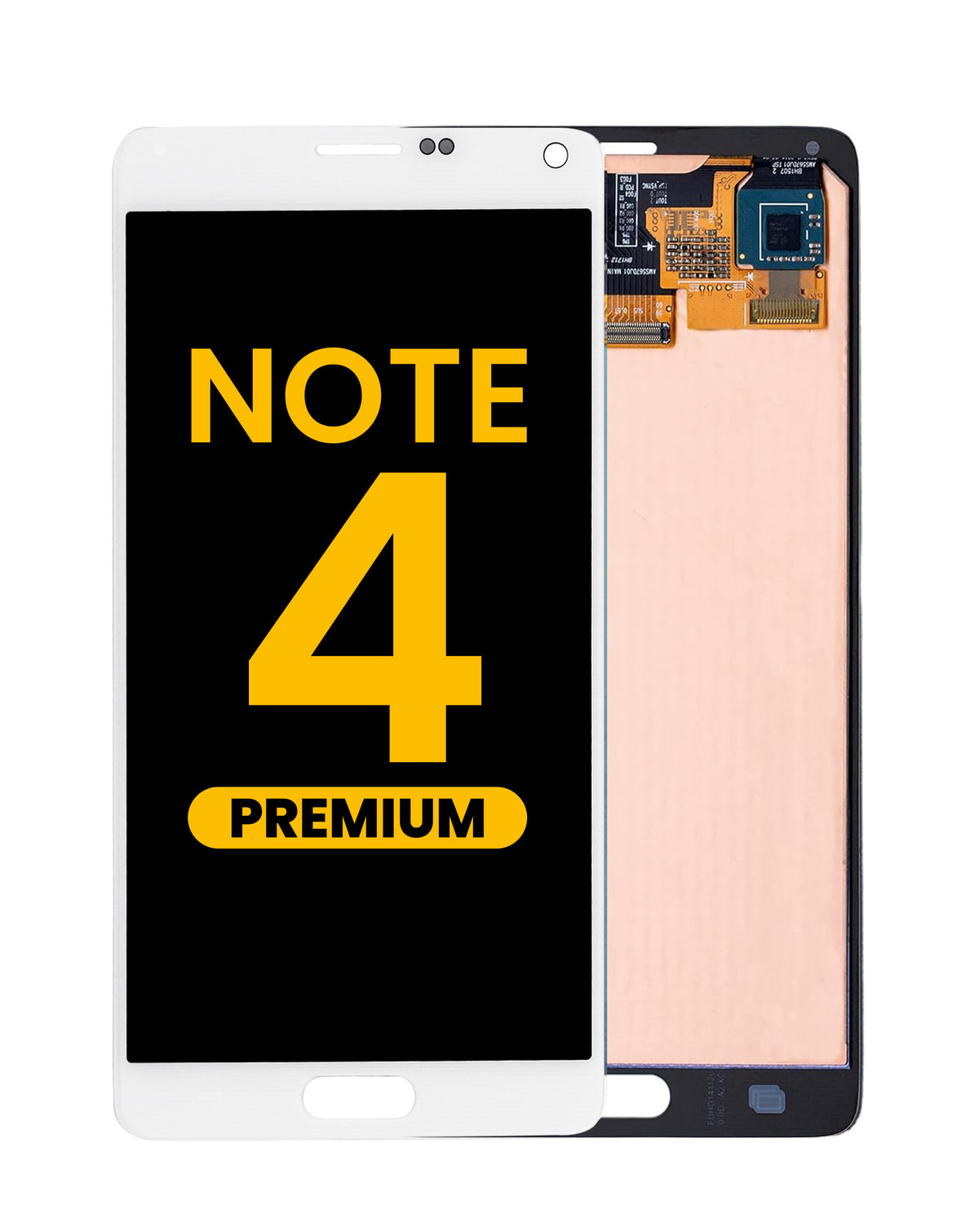 OLED Assembly without Frame for Galaxy Note 4 N910 (WHITE) (Premium)