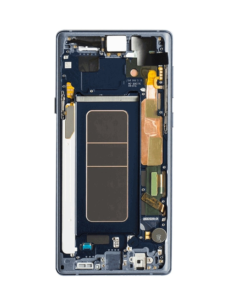 OLED Assembly with Frame for Galaxy Note 9 N960 (OCEAN BLUE) (Service Pack)