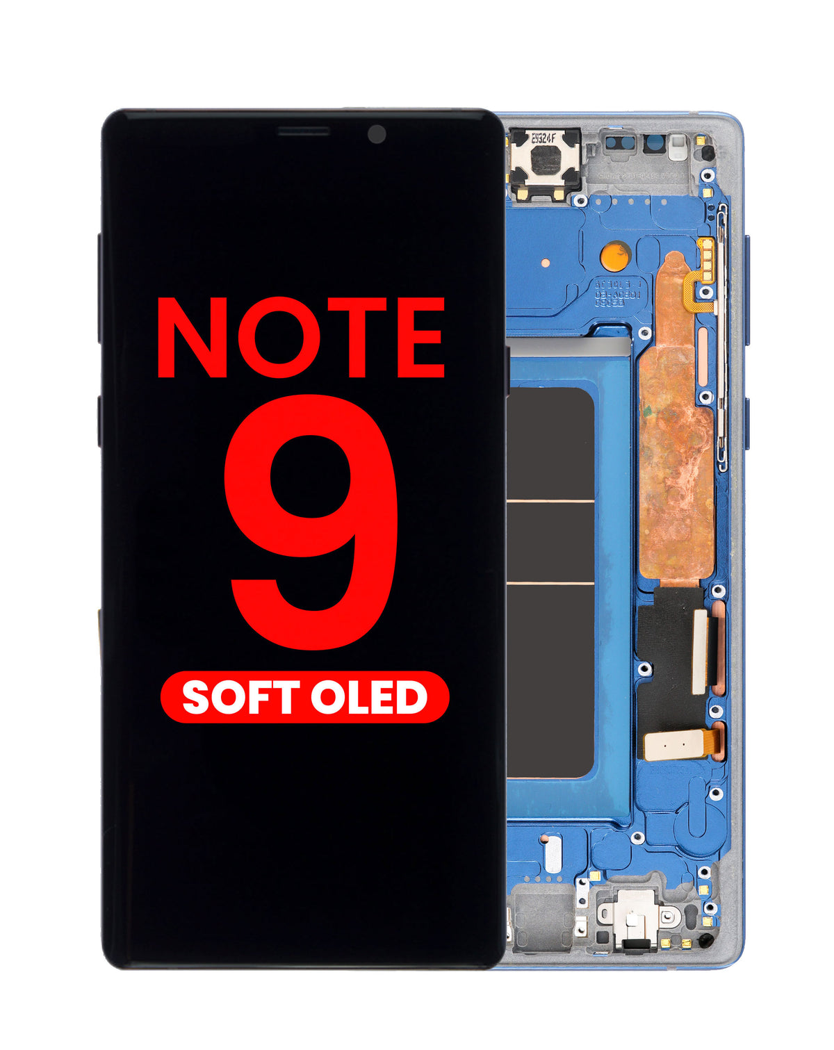 OLED Assembly with Frame for Galaxy Note 9 N960 (OCEAN BLUE) (Aftermarket OLED)