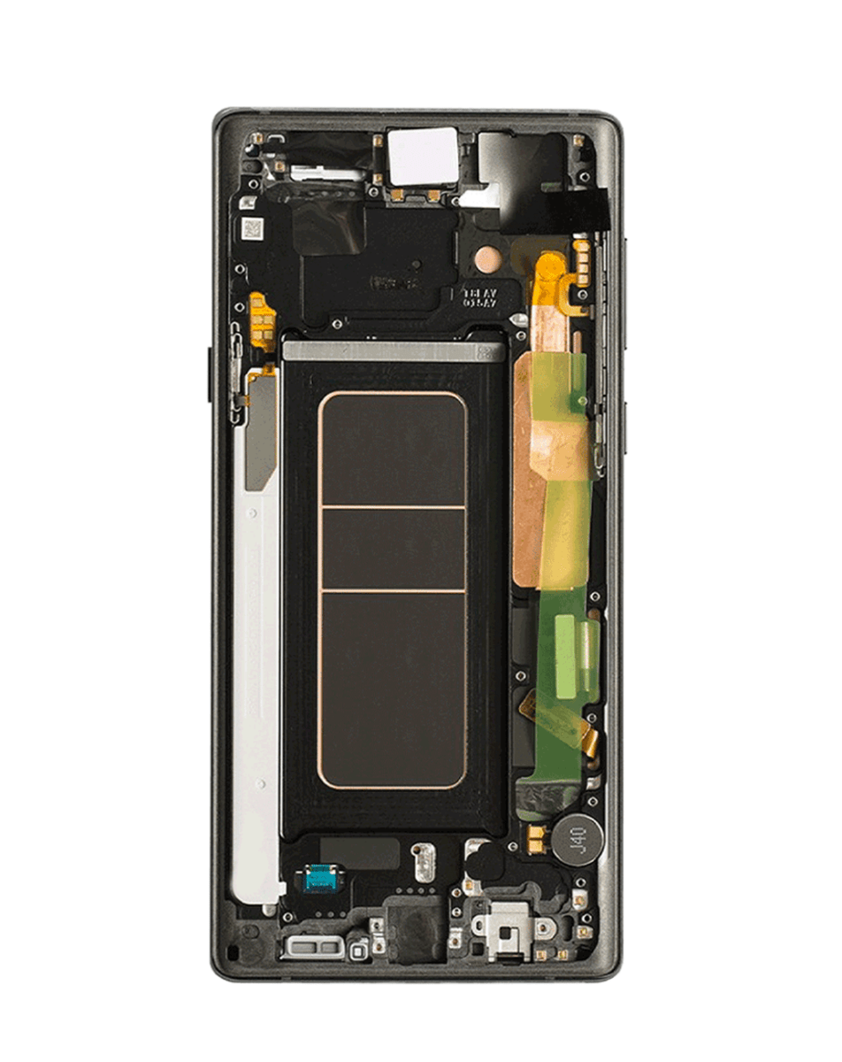 OLED Assembly with Frame for Galaxy Note 9 N960 (MIDNIGHT BLACK) (Premium)
