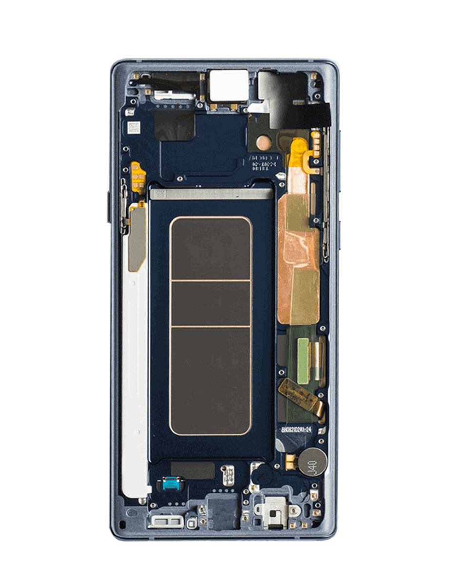 OLED Assembly with Frame for Galaxy Note 9 N960 (OCEAN BLUE) (Premium)
