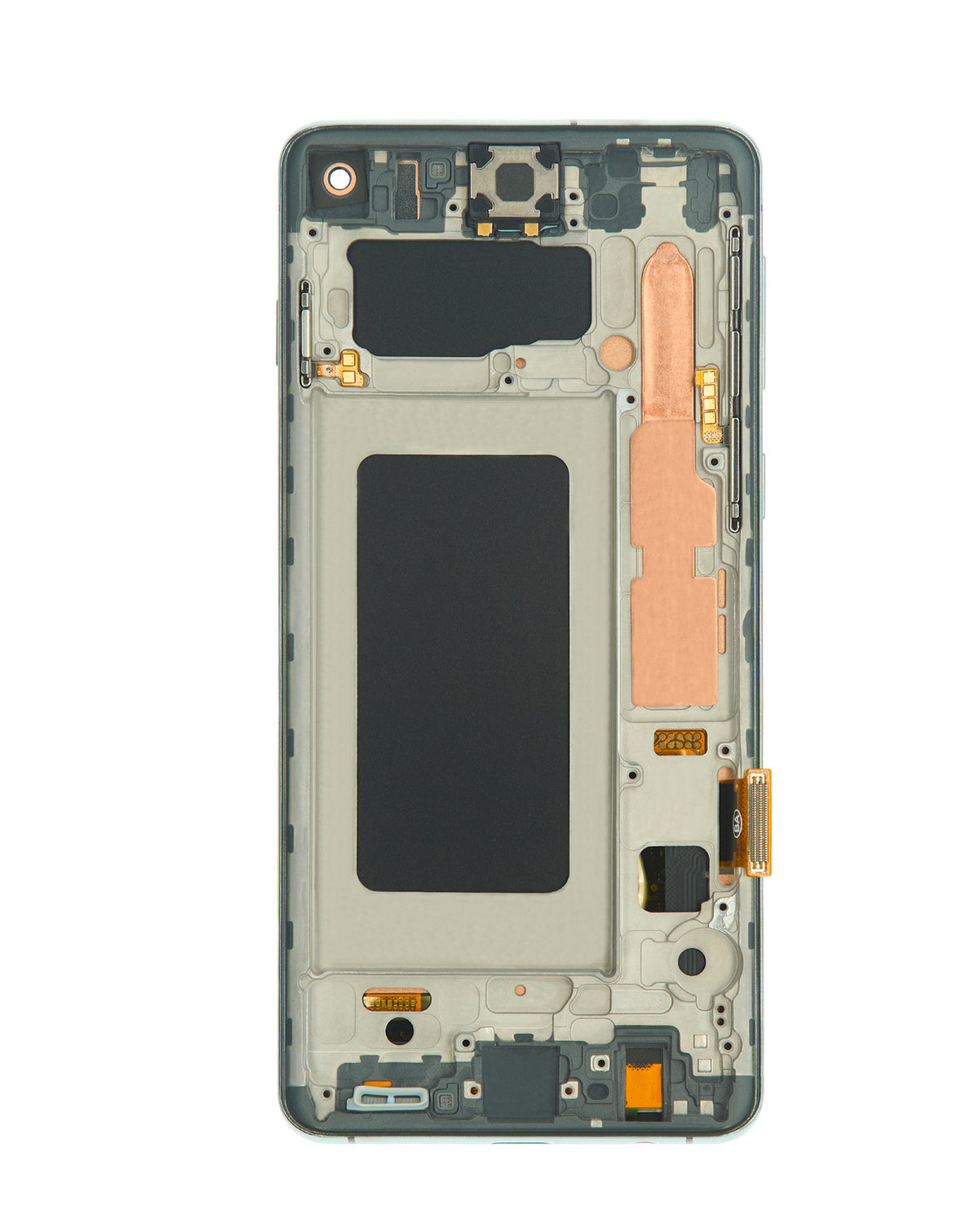 LCD Assembly with Frame for Galaxy S10 (G973) (without Fingerprint Sensor) (PRISM GREEN) (Aftermarket Incell)