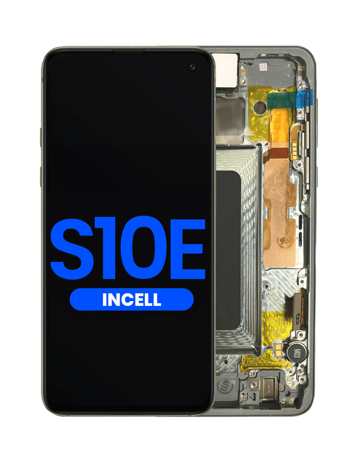 LCD Assembly with Frame for Galaxy S10E (G970) (PRISM GREEN) (Aftermarket Incell)