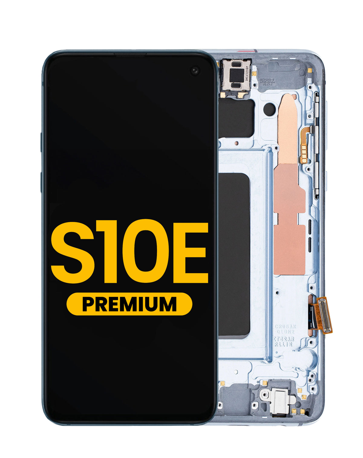 OLED Assembly with Frame for Galaxy S10E (G970) (PRISM BLUE) (Premium)
