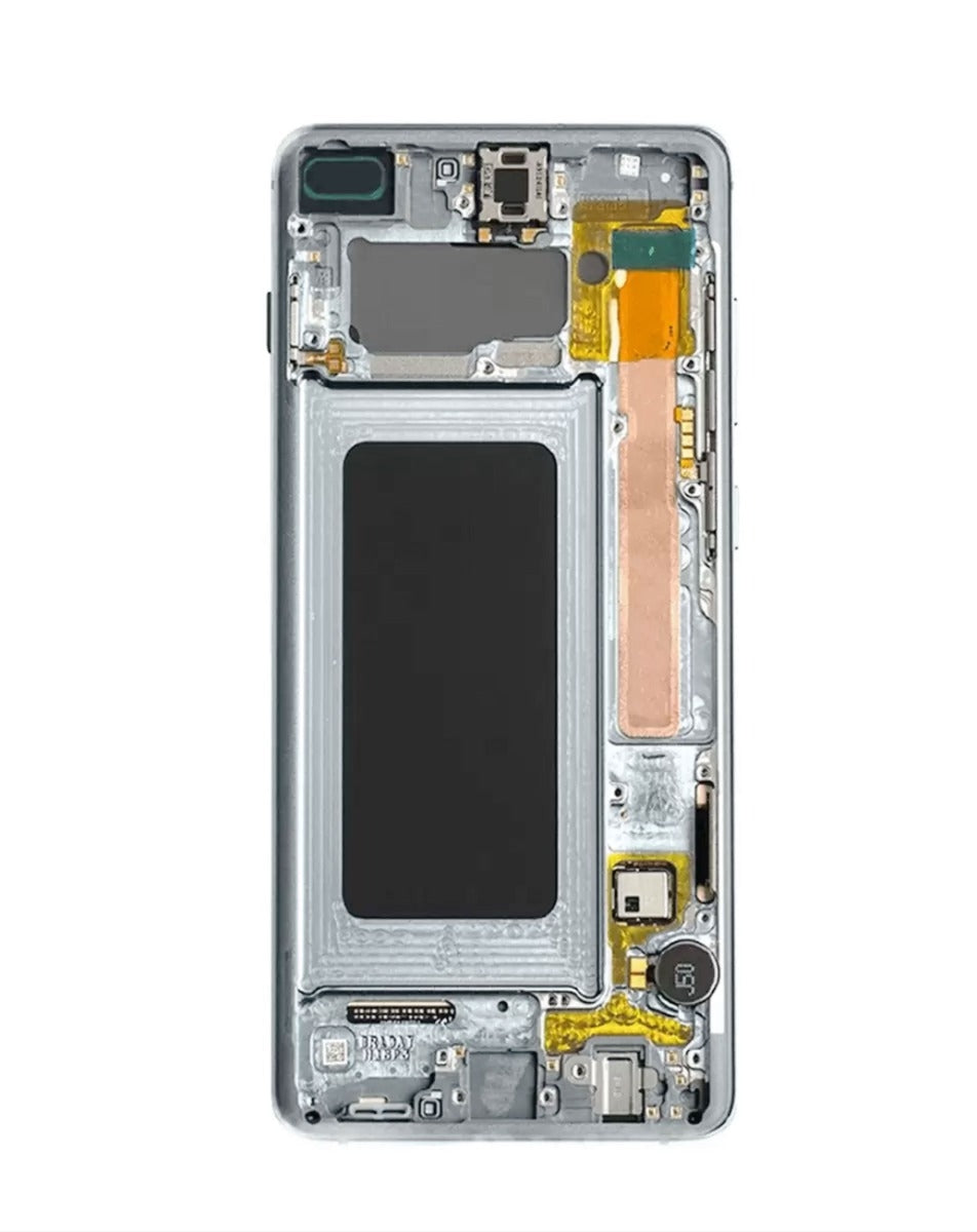 LCD Assembly with Frame for Galaxy S10 Plus (G975) (without Fingerprint Sensor) (PRISM BLUE) (Aftermarket Incell)
