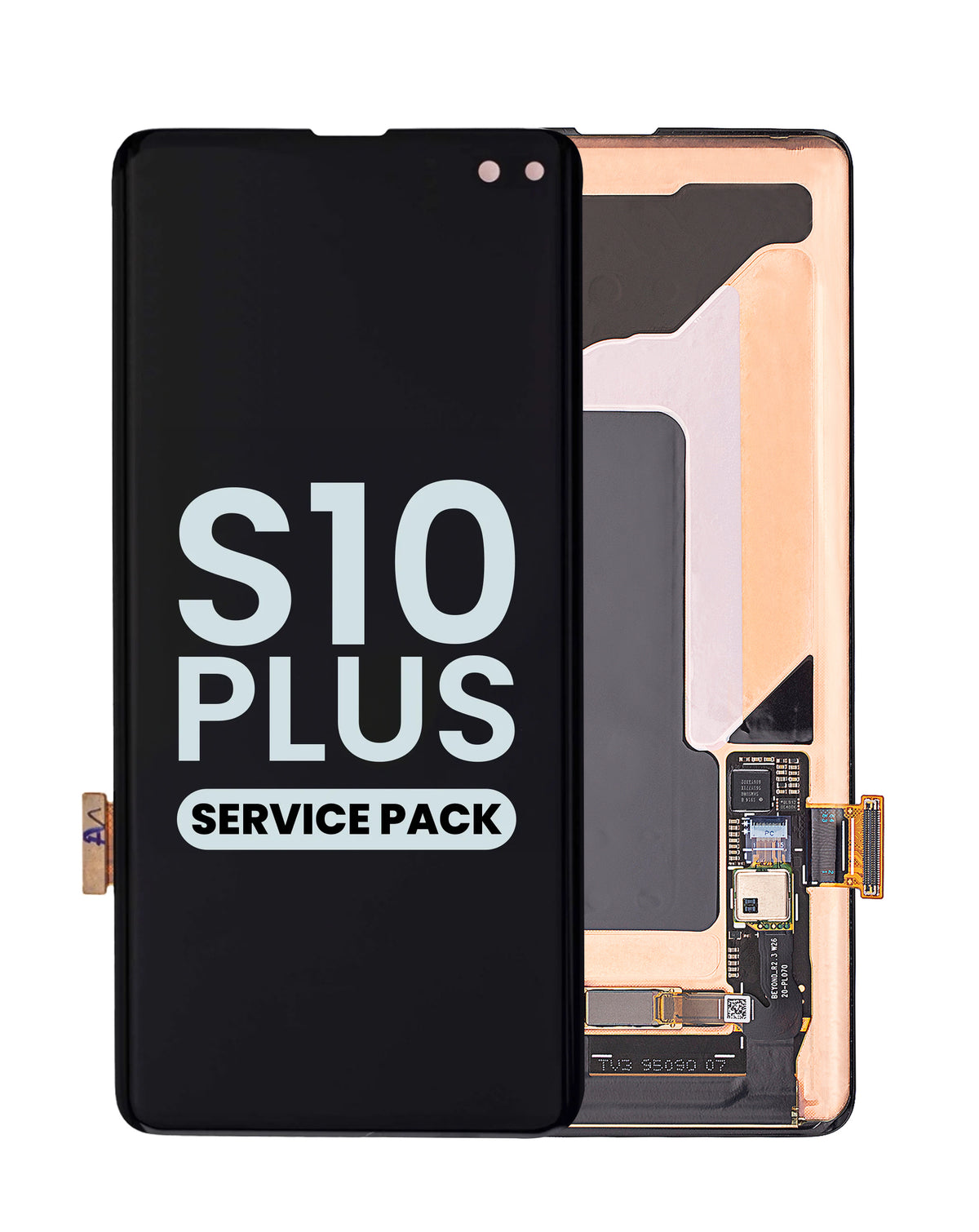 OLED Assembly without Frame for Galaxy S10 Plus (G975) (Service Pack)