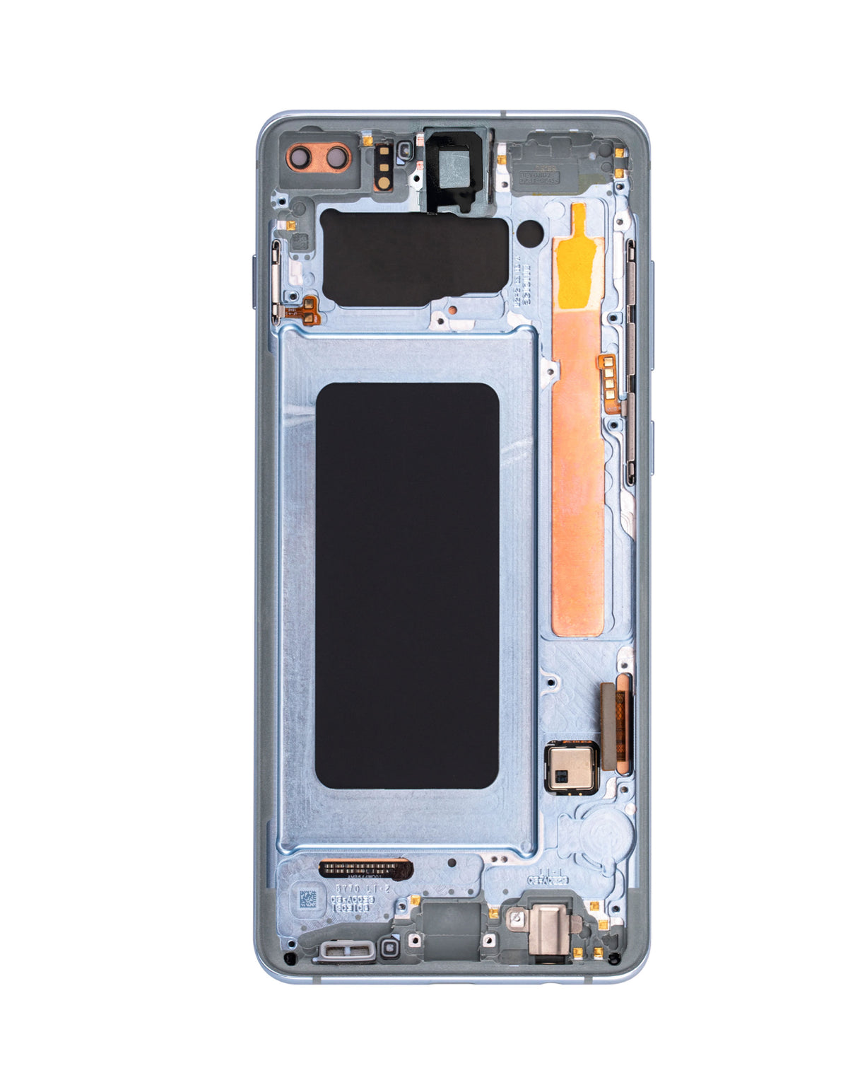 OLED Assembly with Frame for Galaxy S10 Plus (G975) (PRISM BLUE) (Aftermarket OLED)