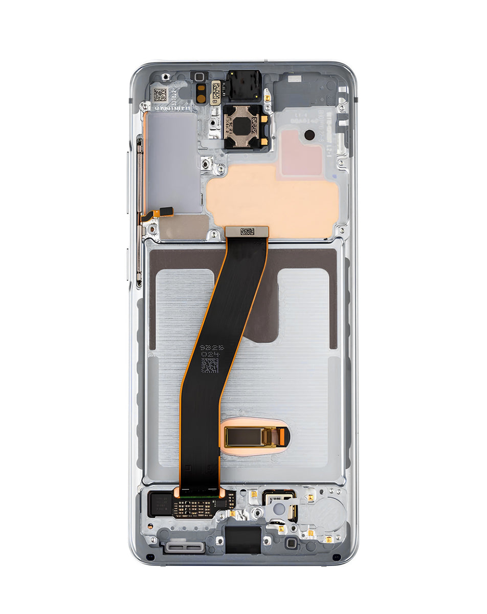 OLED Assembly with Frame for Galaxy S20 (G980 / G981) (Not Compatible with Verizon) (Cosmic Gray) (Service Pack)