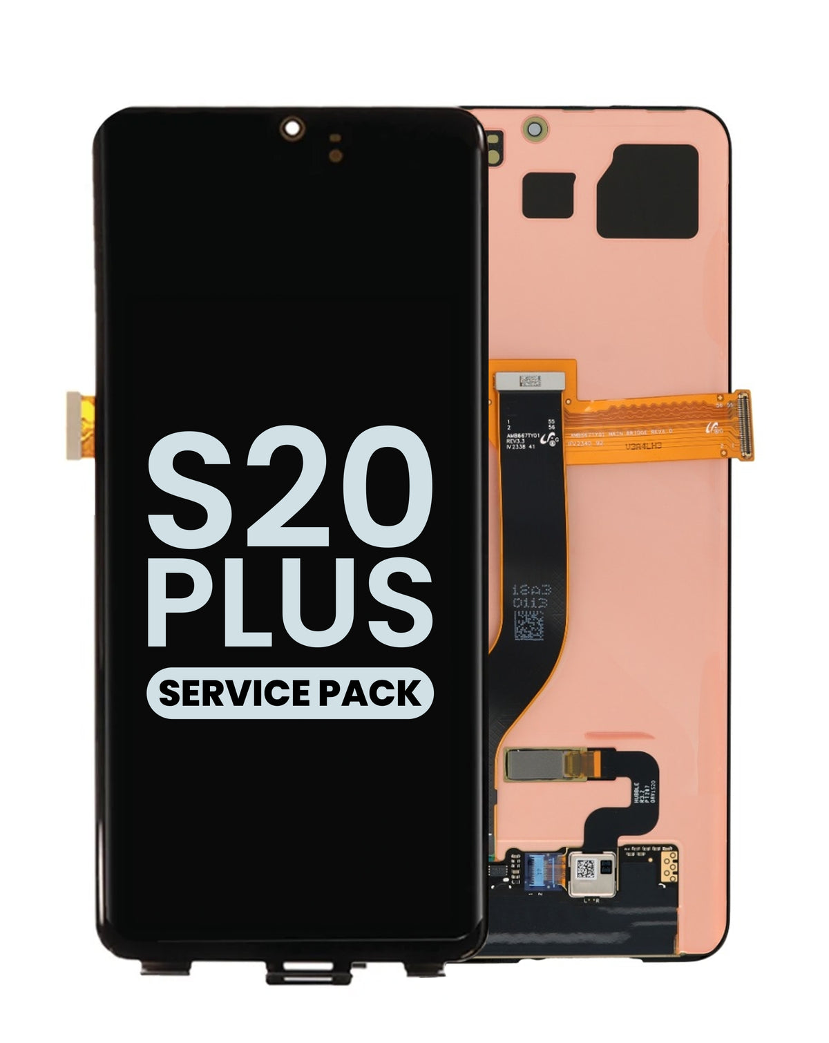 OLED Assembly without Frame for Galaxy S20 Plus (G985 / G986) (All Colors) (Service Pack)