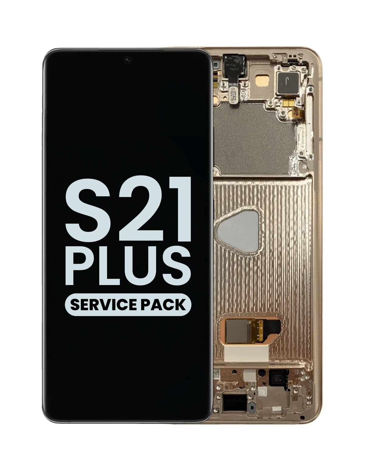 OLED Assembly with Frame for Galaxy S21 Plus (G996) (Phantom Violet) (Service Pack)
