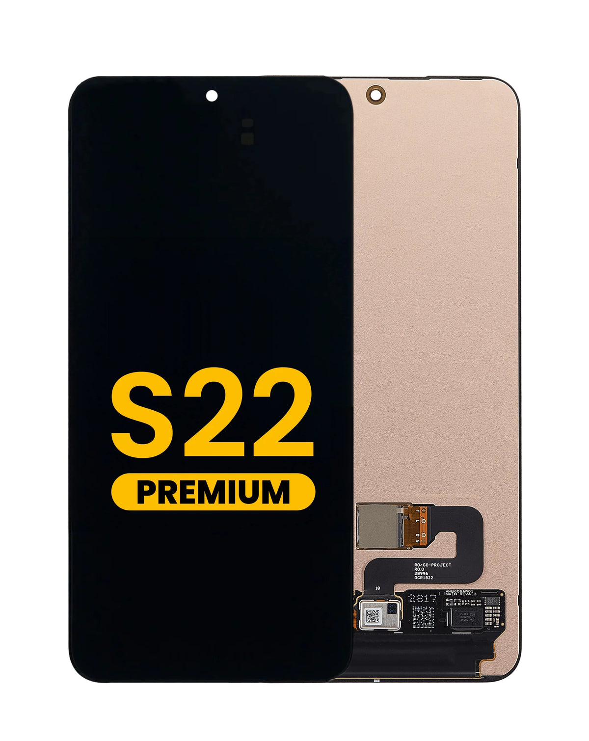 OLED Assembly without Frame for Galaxy S22 (S901) (All Colors) (Premium)