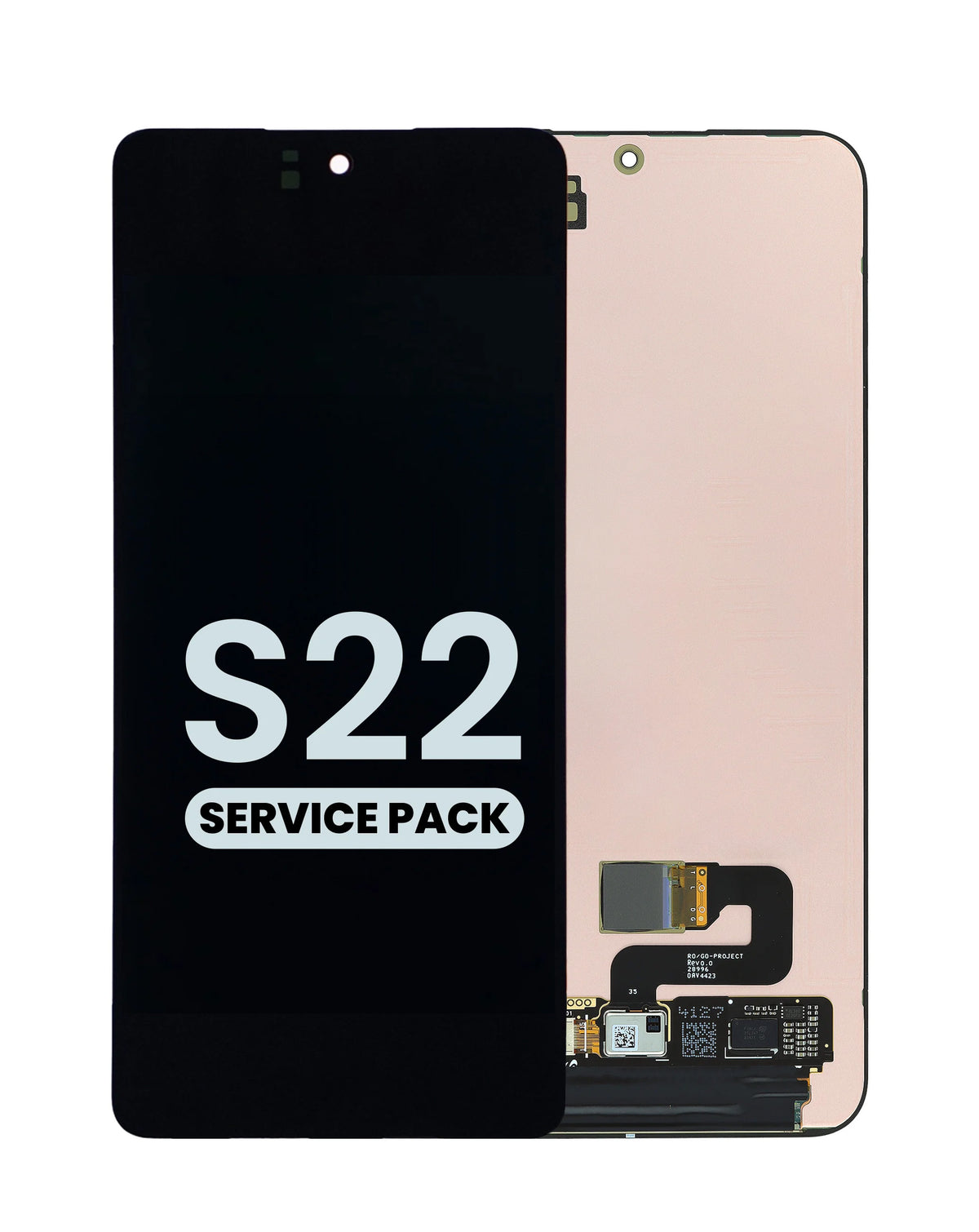 OLED Assembly without Frame for Galaxy S22 (S901) (All Colors) (Service Pack)