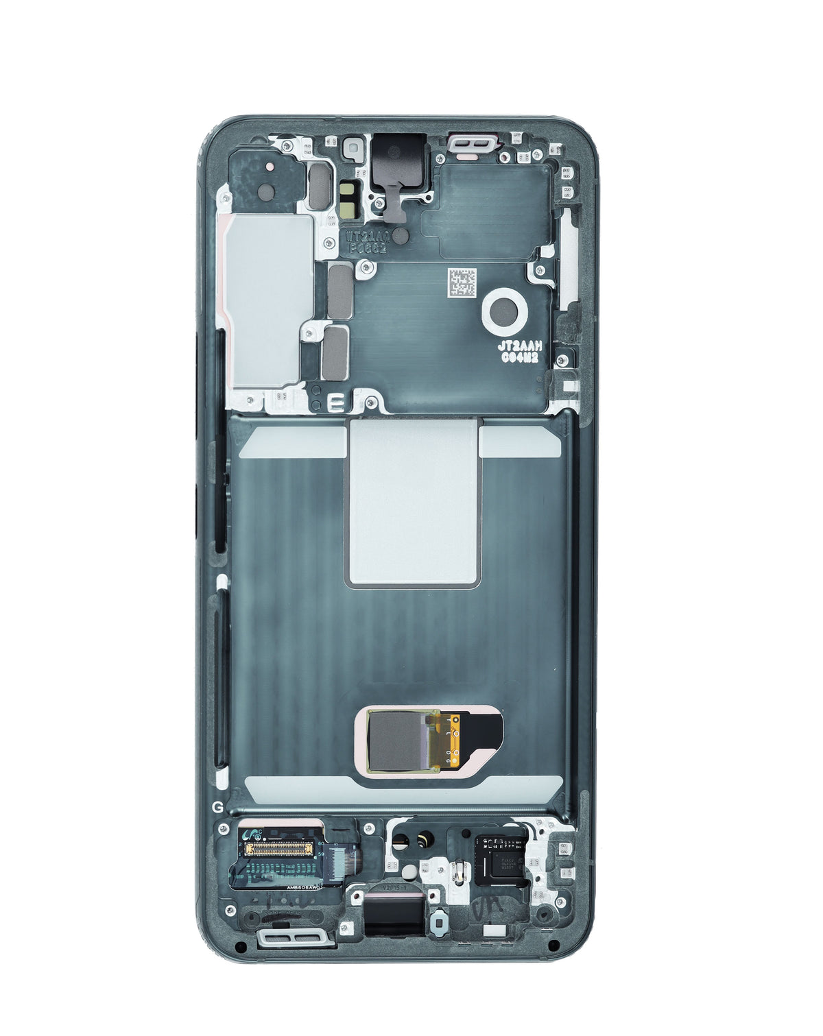OLED Assembly with Frame for Galaxy S22 (S901) (Graphite) (Service Pack)