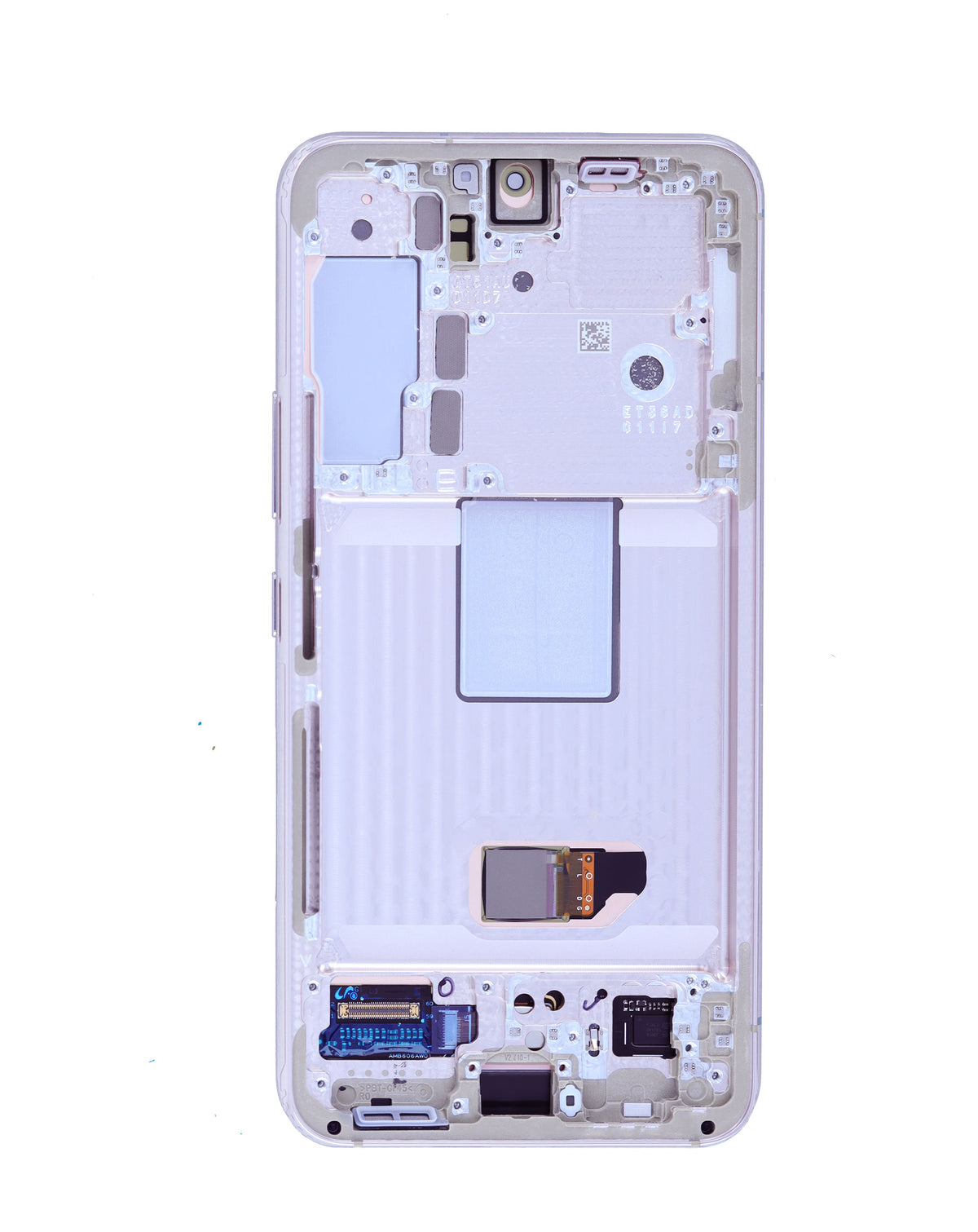 OLED Assembly with Frame for Galaxy S22 (S901) (Violet) (Service Pack)