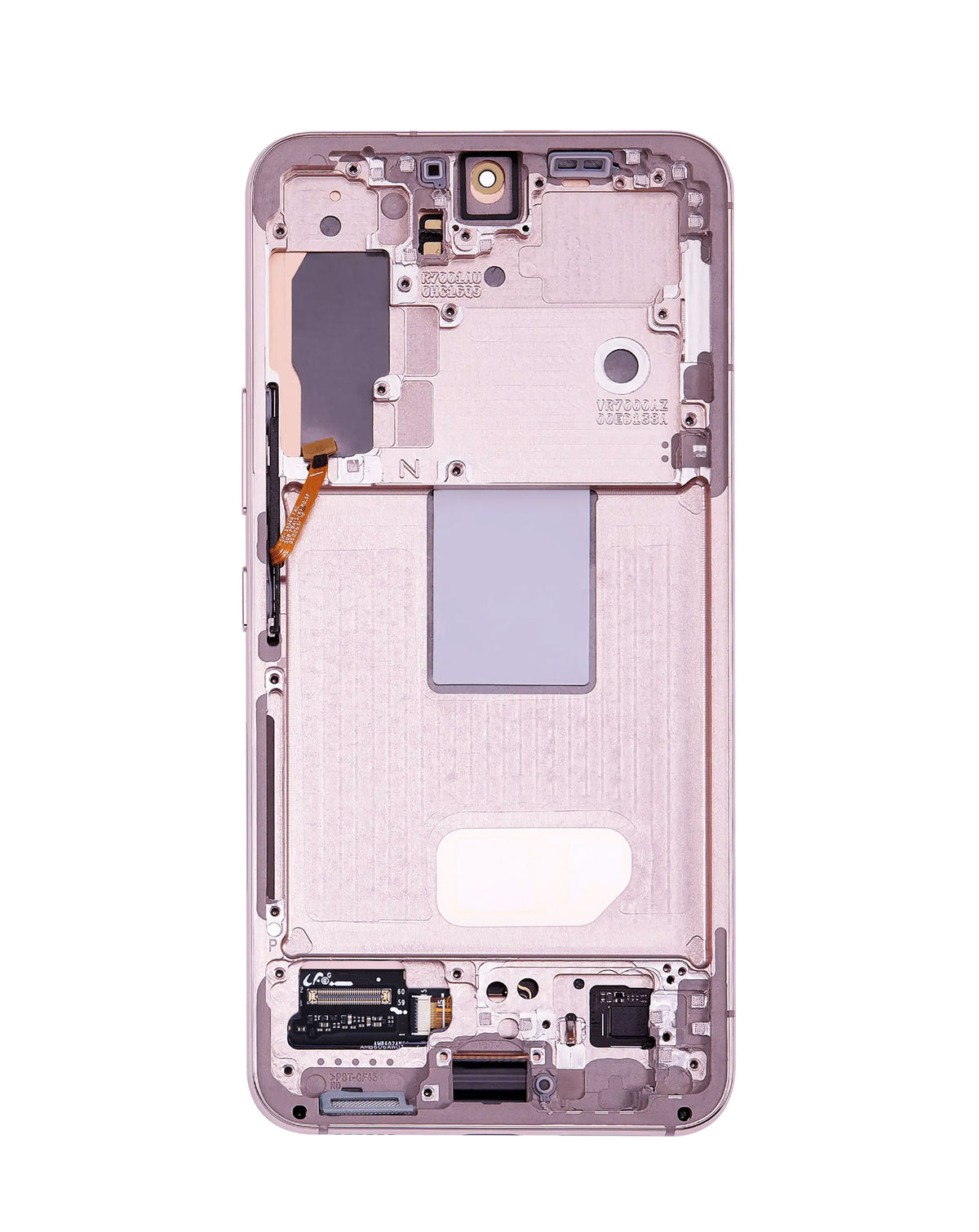 OLED Assembly with Frame for Galaxy S22 (S901) (Violet) (Aftermarket Plus Soft)