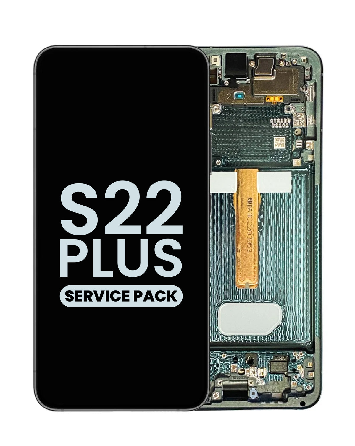 OLED Assembly with Frame for Galaxy S22 Plus (S906) (Green) (Service Pack)