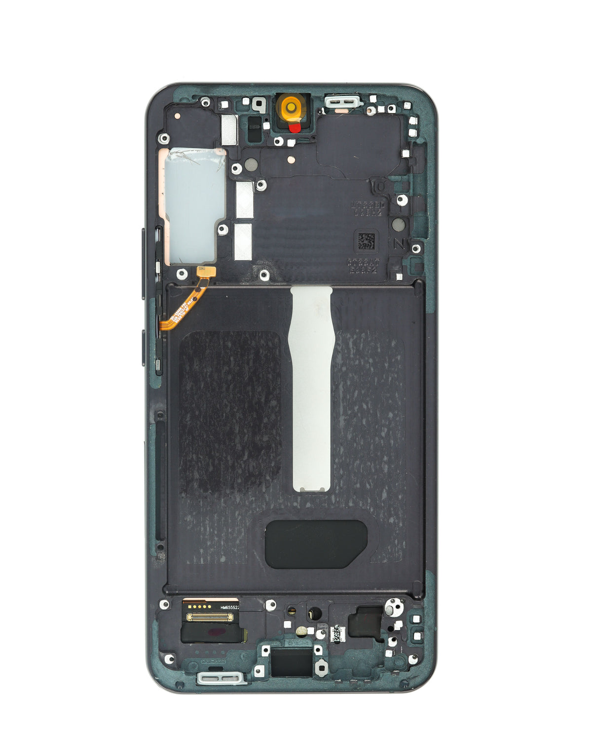 OLED Assembly with Frame for Galaxy S22 Plus (S906) (Phantom Black) (Aftermarket Plus Soft)