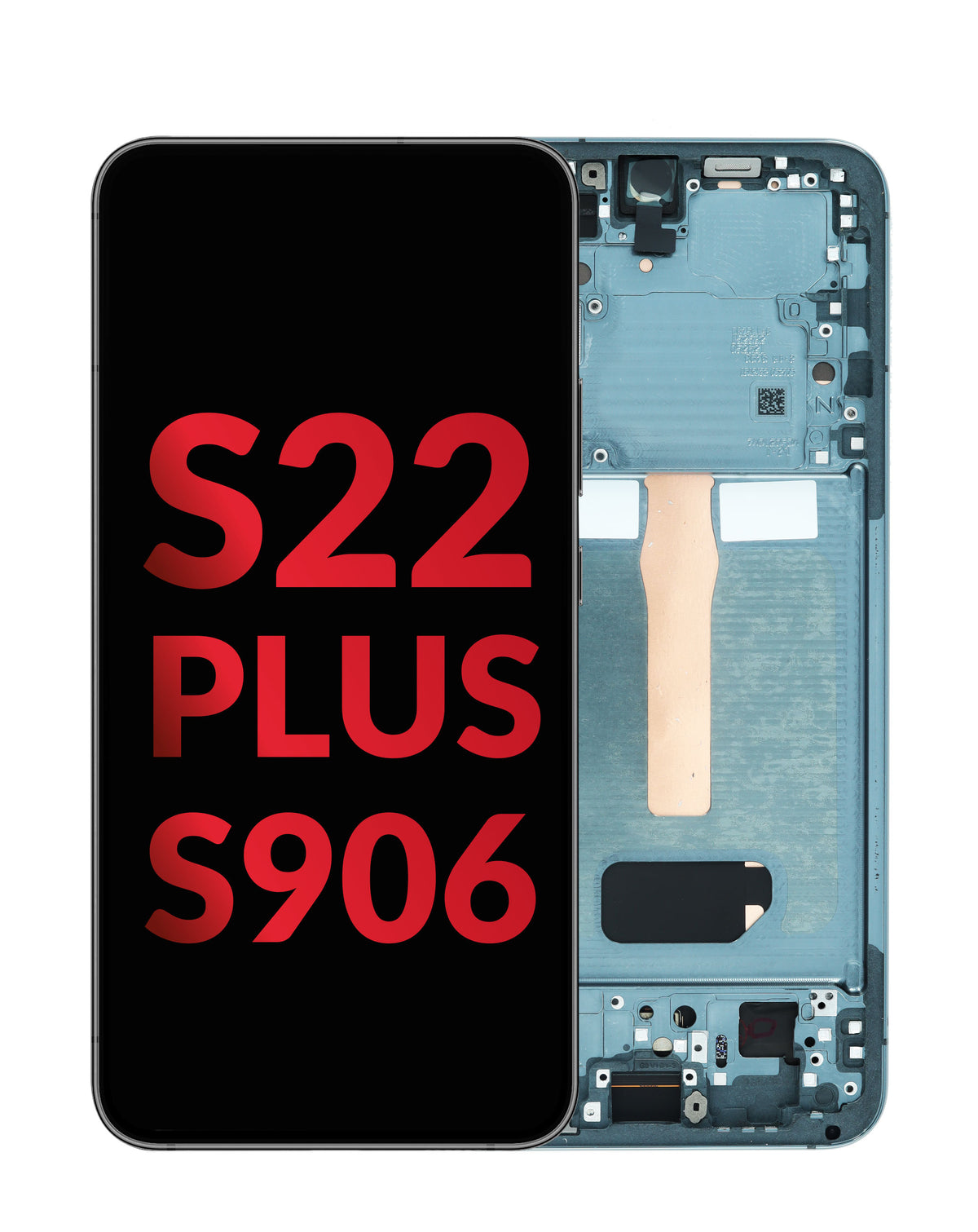 OLED Assembly with Frame for Galaxy S22 Plus (S906) (Green) (Aftermarket Plus Soft)