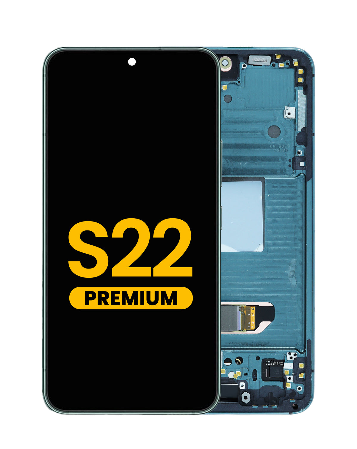 OLED Assembly with Frame for Galaxy S22 (S901) (Green) (Premium)