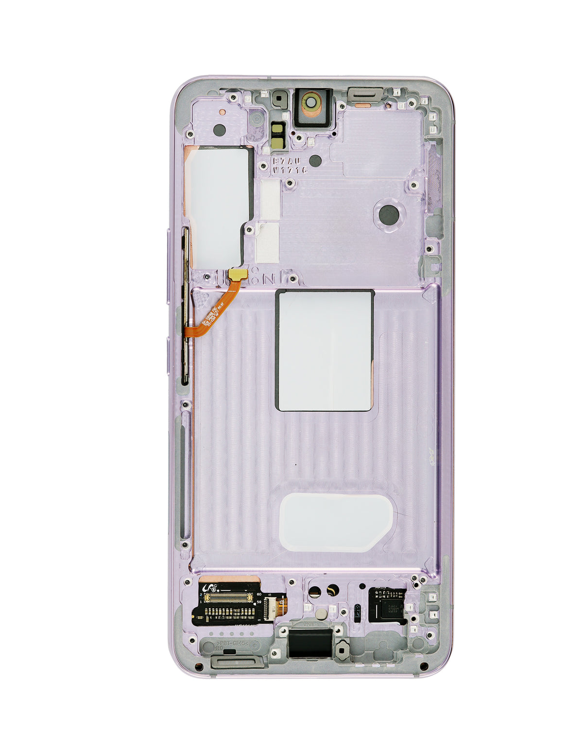 OLED Assembly with Frame for Galaxy S22 (S901) (Violet) (Premium)