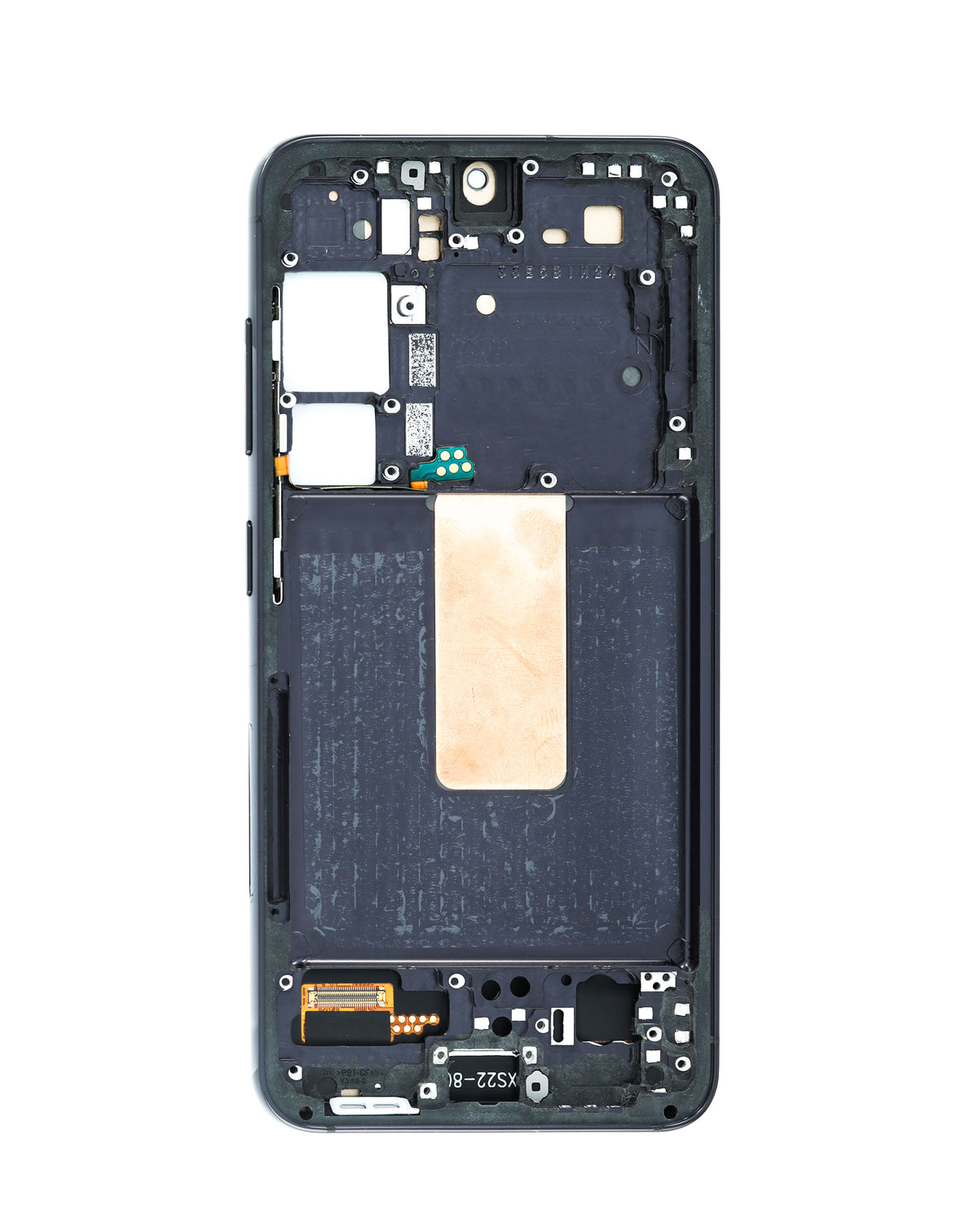 LCD Assembly with Frame for Galaxy S23 (S911) (Phantom Black) (Without Fingerprint) (Aftermarket Incell)